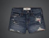 HOLLISTER HIGH RISE SHORT-SHORTS