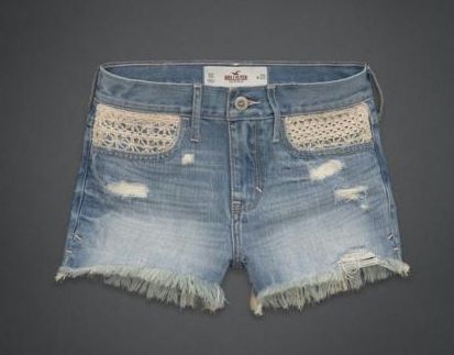 HOLLISTER HIGH RISE SHORT-SHORTS