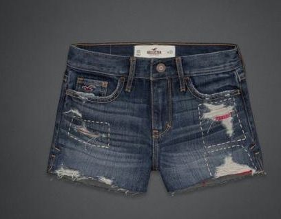 HOLLISTER HIGH RISE SHORT-SHORTS